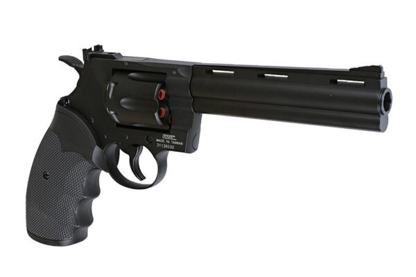 Revolver Airsoft KWC 6″ .357 2.3J CO2 Metal Negru