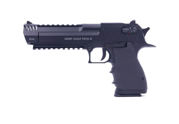 Pistol Airsoft Cybergun DESERT EAGLE L6 1.1J CO2 Cu Recul FULL AUTO Metal/Polimer Negru