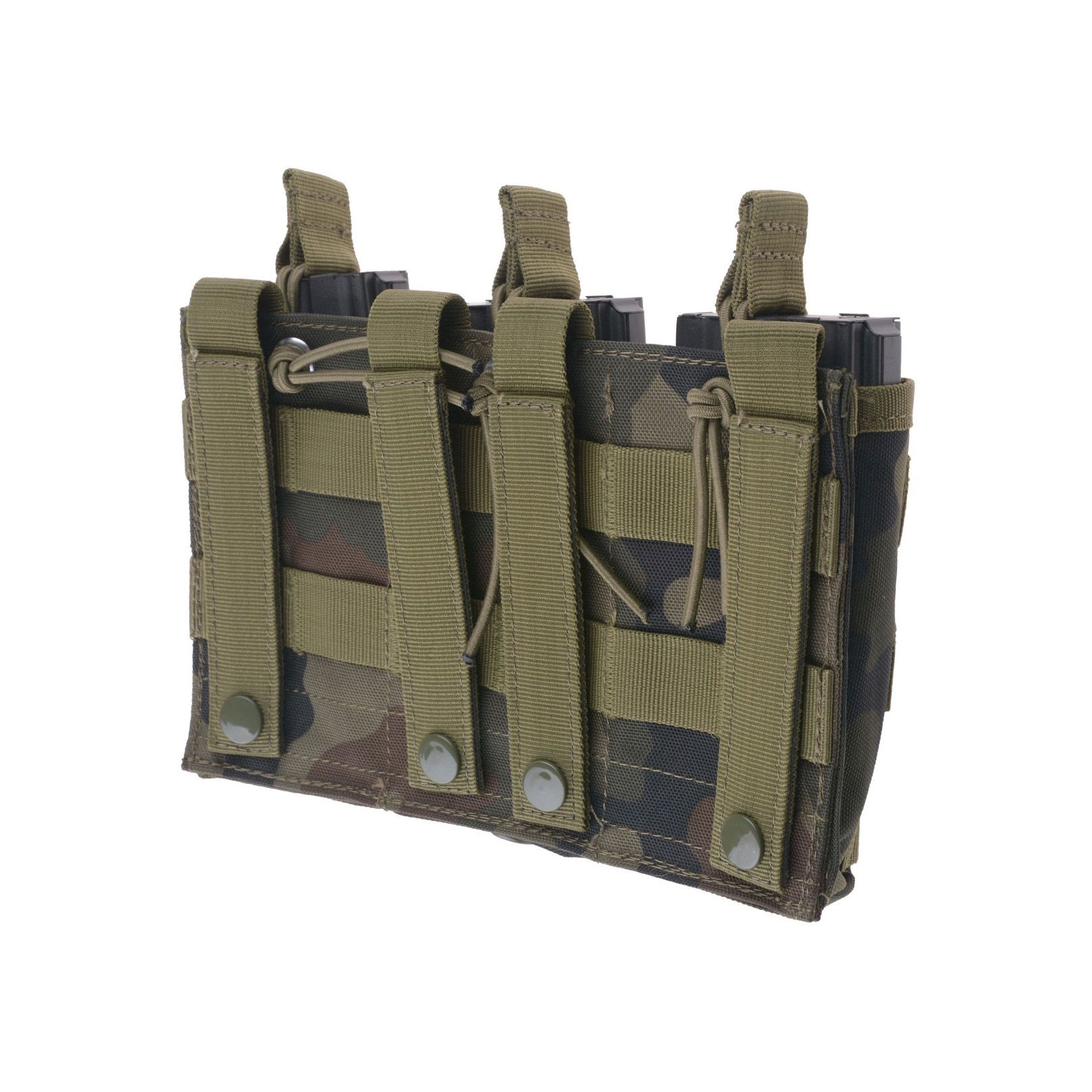 Port incarcator asalt Molle GFC Open Top Triple Woodland