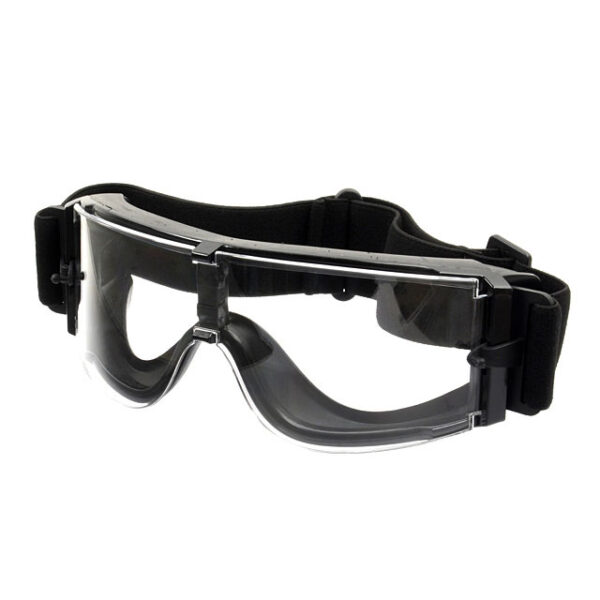 Ochelari PJ Panoramic Ventilated Goggle 3 lentile Negru