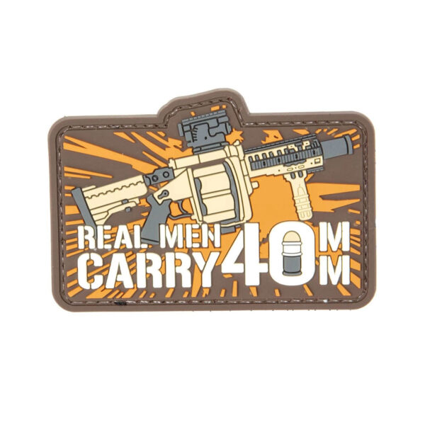 Patch GFC Real Man Carry 40mm
