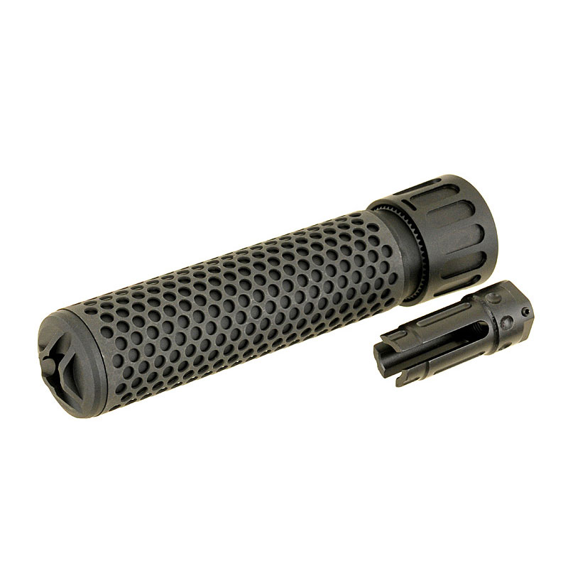 Amortizor Big Dragon CCW cu Flash-hider si detasare rapida Negru