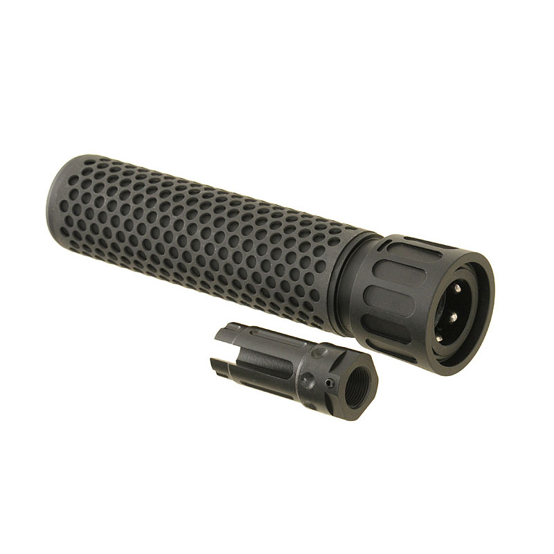Amortizor Big Dragon CCW cu Flash-hider si detasare rapida Negru