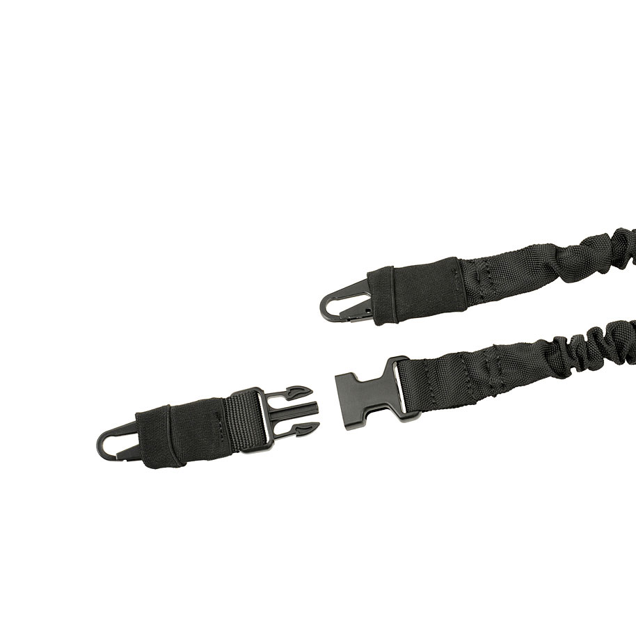 Curea arma 8FIELDS 2 puncte/1 punct Bungee Heavy Duty Negru
