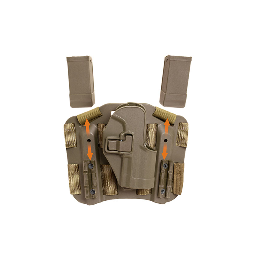 Toc pistol CS Drop Leg Pistoale platforma Glock Tan