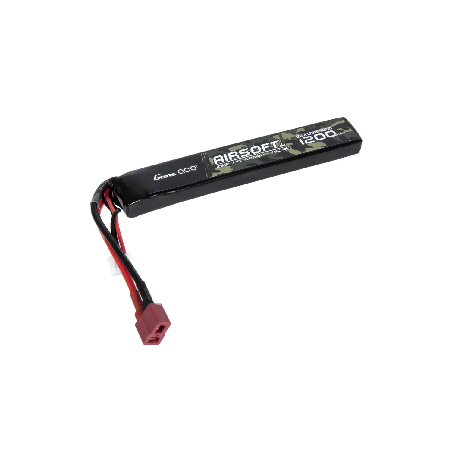 Acumulator LiPo Gens Ace 7.4V 1200mAh 2S 25C Deans 1 Modul