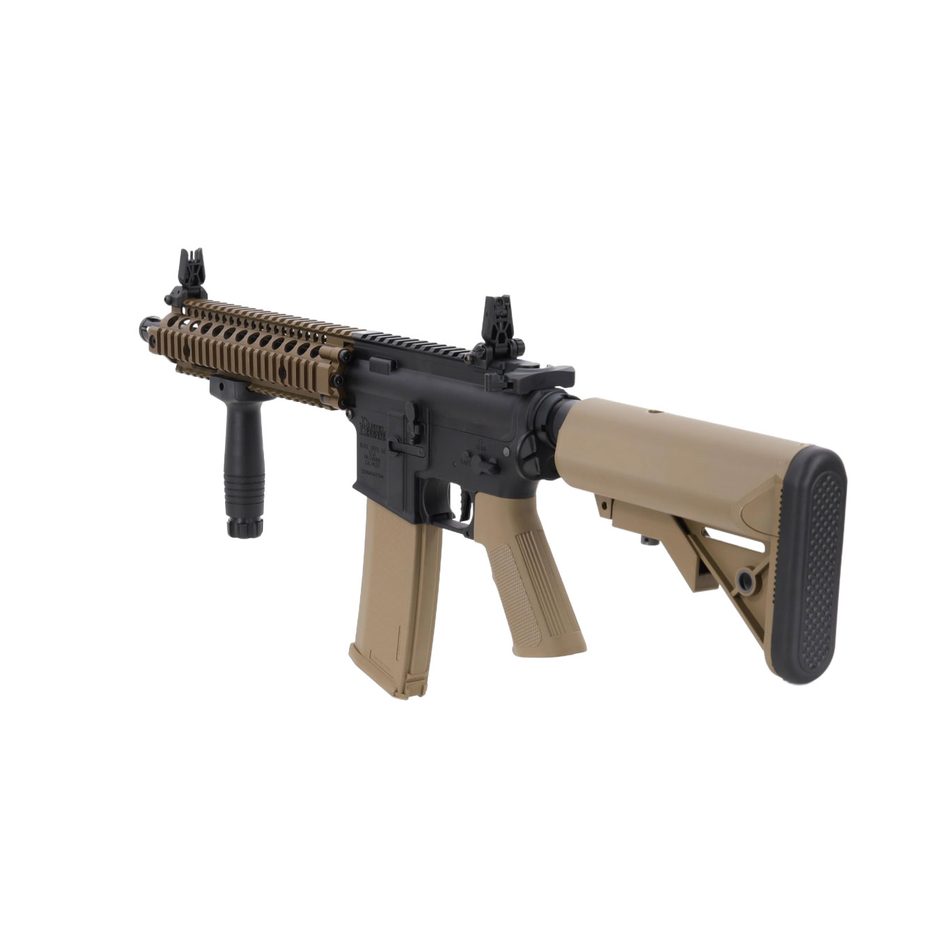 Pusca Airsoft Specna Arms Daniel Defense MK18 SA-E19 EDGE HAL 2 Mosfet Gen.2 Chaos Bronze