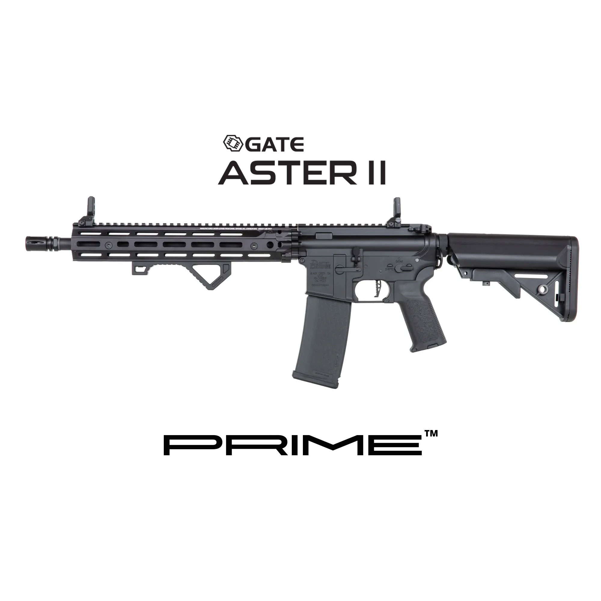 Pusca Airsoft Specna Arms DD RIS III 12.5” SA-P28 Prime Aster II Mosfet Negru