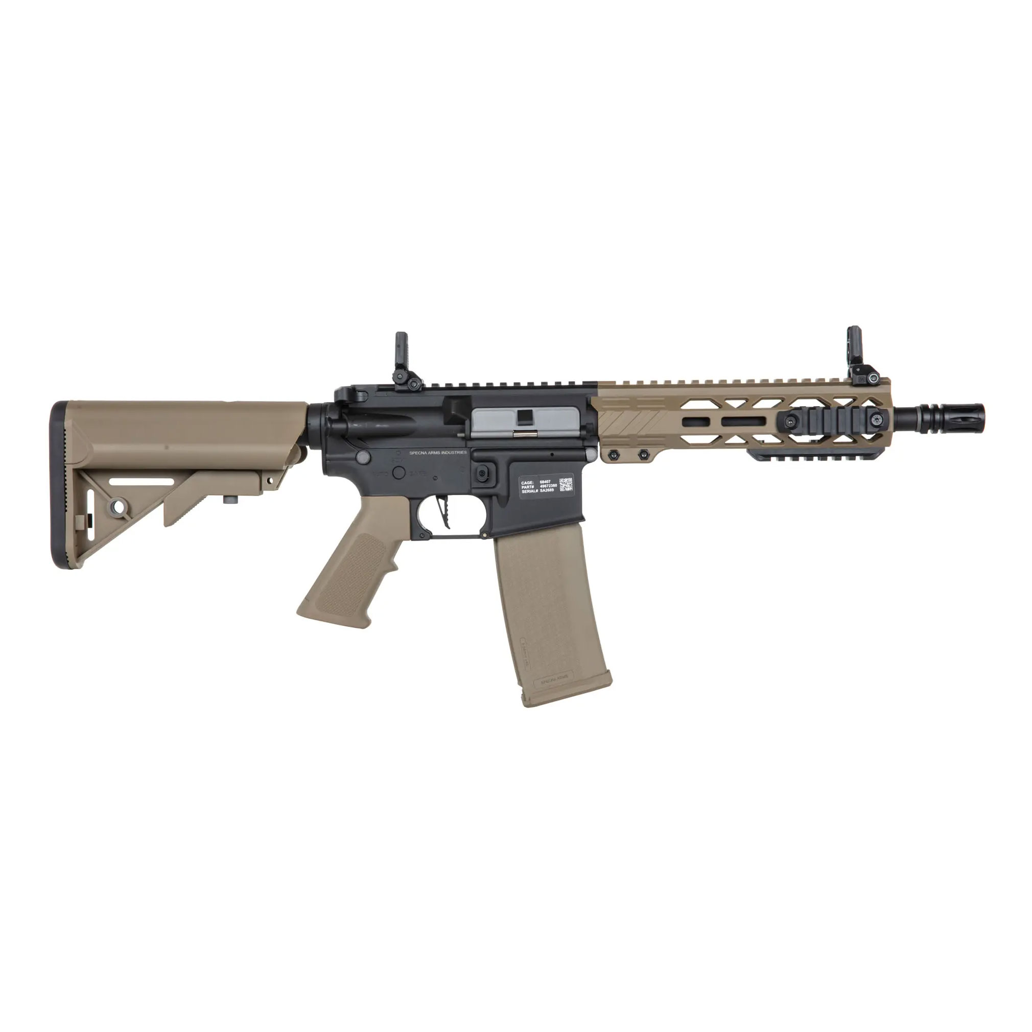 Pusca Airsoft Specna Arms SA-F08 FLEX HAL Negru Tan