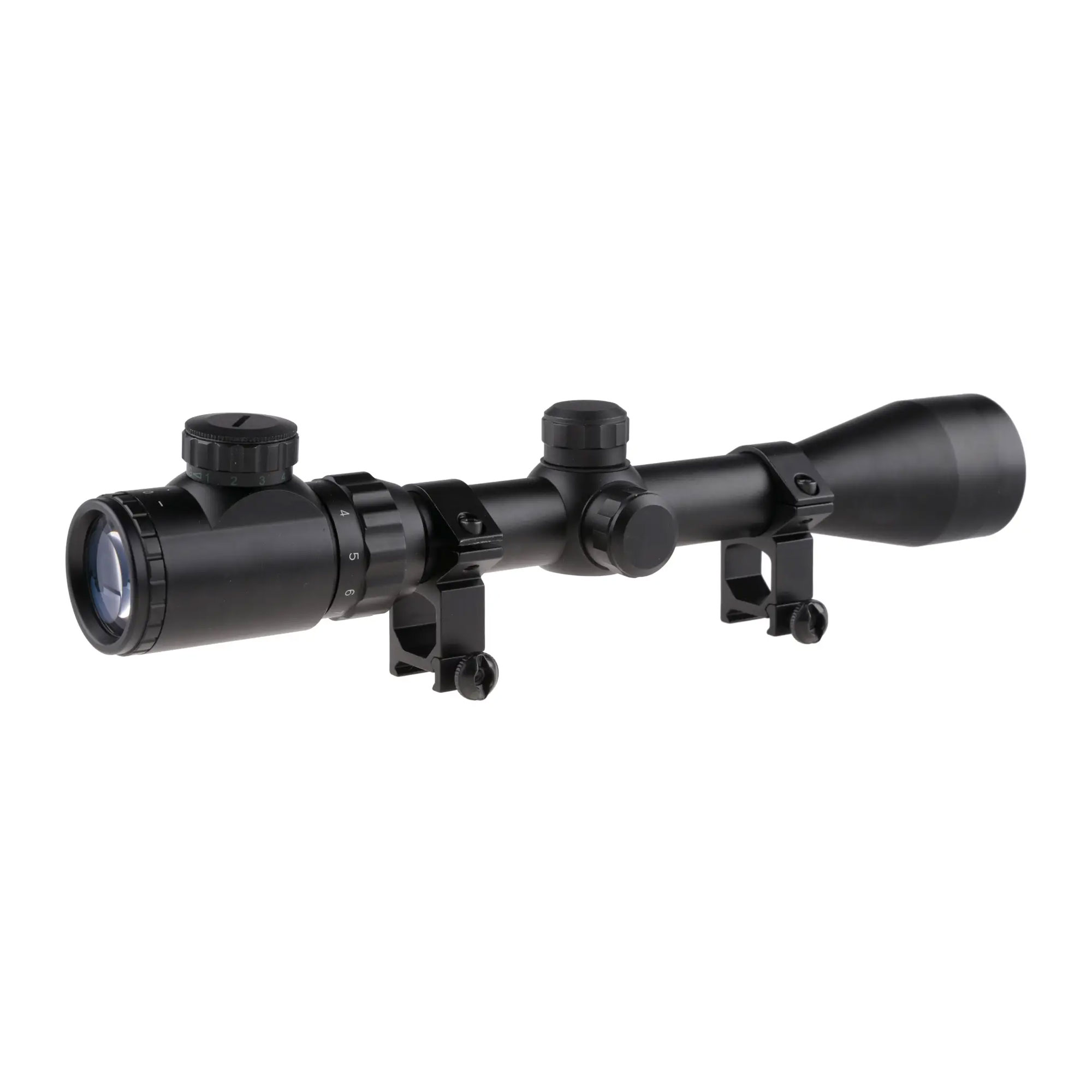 Luneta THETA OPTICS 3-9 X 40 EG Reticul Rosu/Verde/Albastru