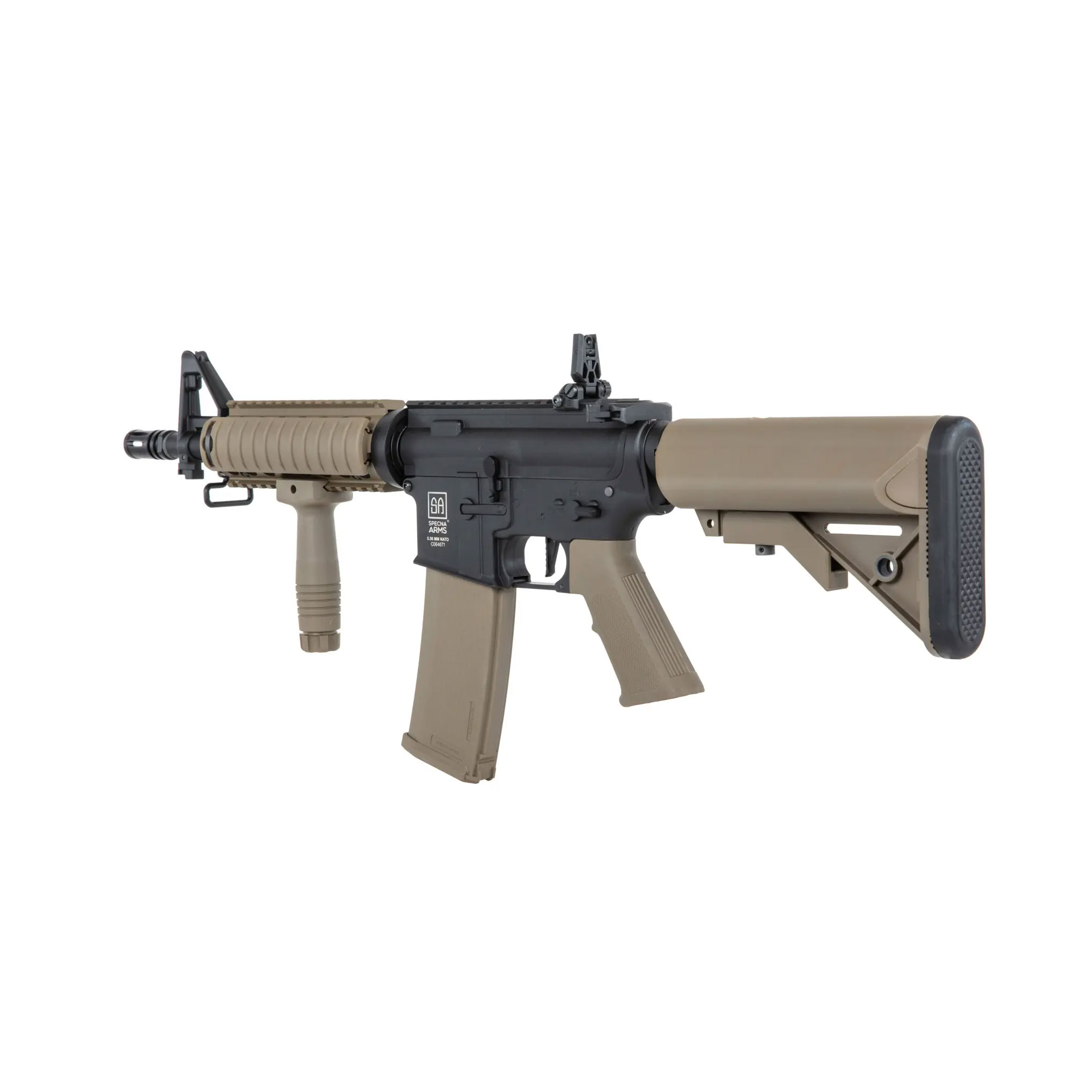 Pusca Airsoft Specna Arms SA-C04 CORE HAL Mosfet Negru Tan