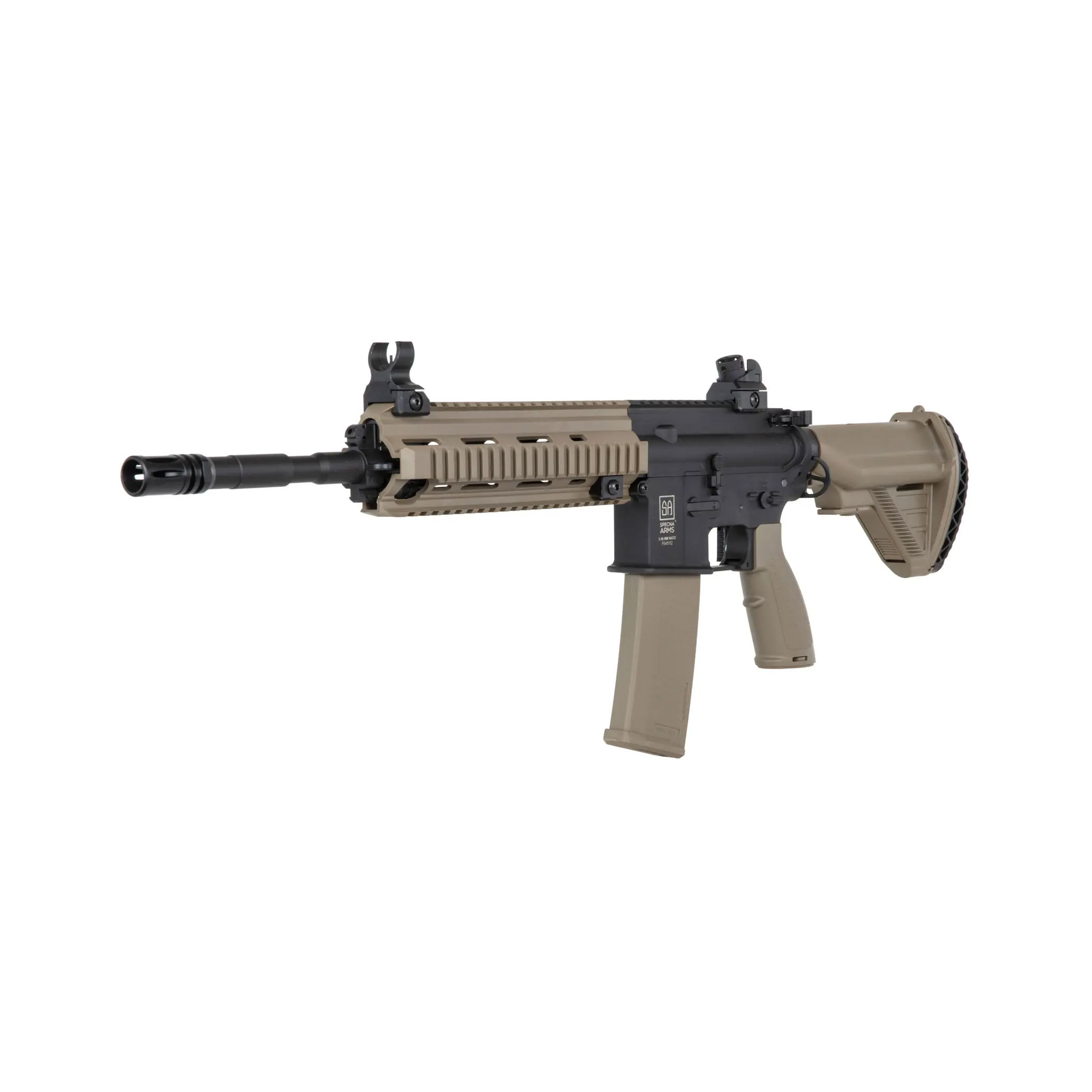 Pusca Airsoft Specna Arms SA-FH07 FLEX HAL Mosfet Gen. 2 Negru Tan