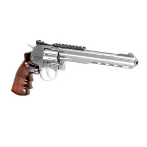 Revolver Airsoft Umarex 8″ SuperHawk Co2 3J Argintiu