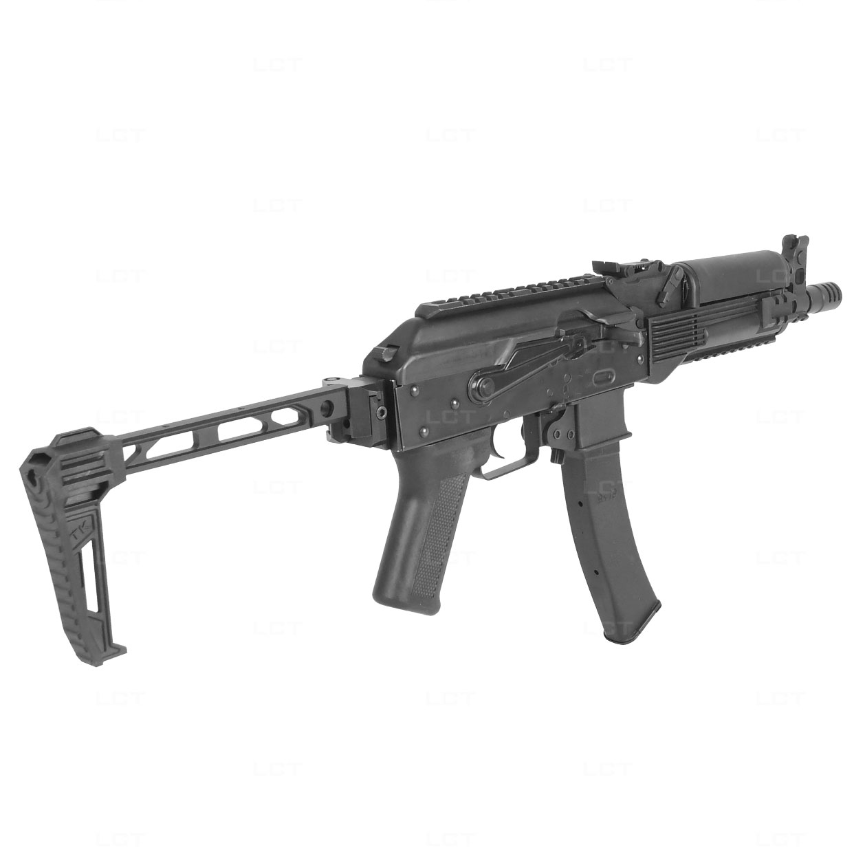 Pusca Airsoft LCT LKR-9 AEG GATE Aster II Negru